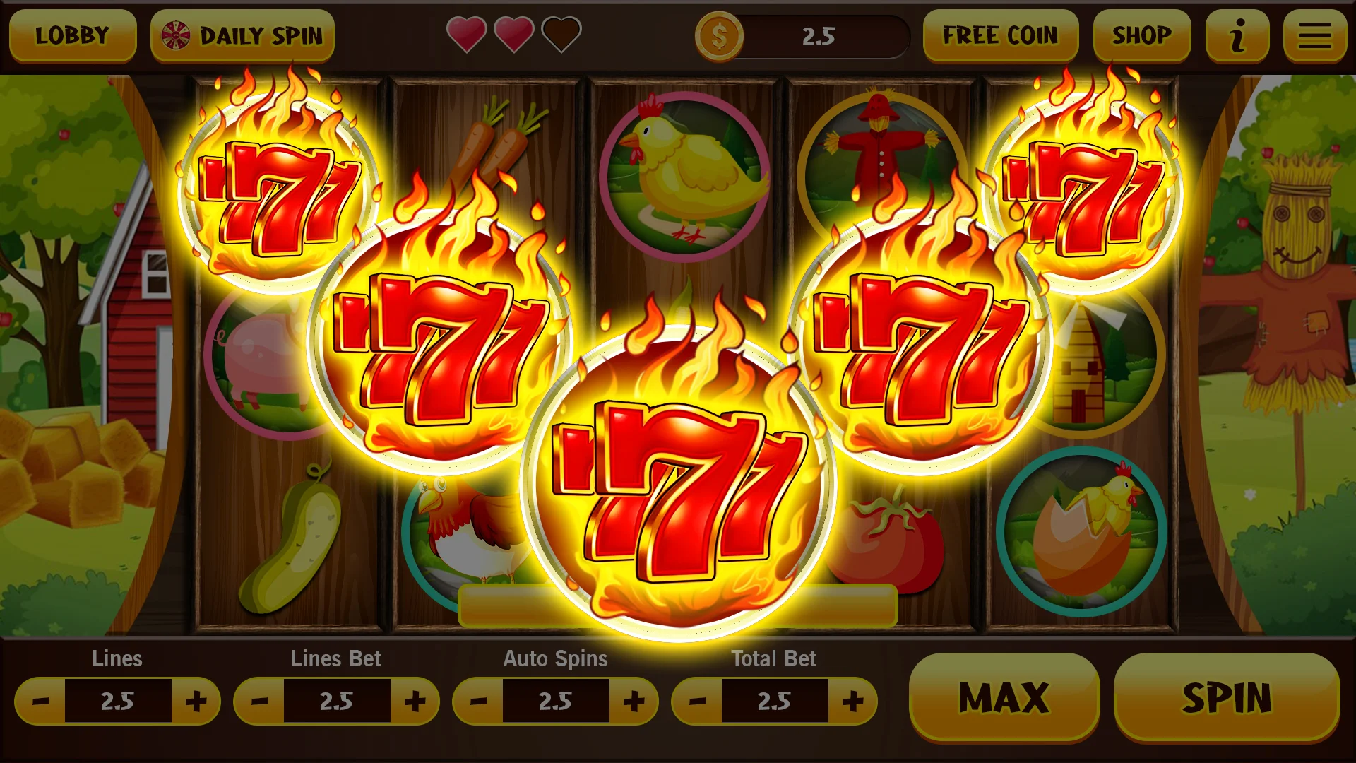 Milky star slots